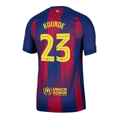 Barcelona 2025/26 UCL Koti Pelipaita (Player Version) Miesten KOUNDE #23 - kuva 14
