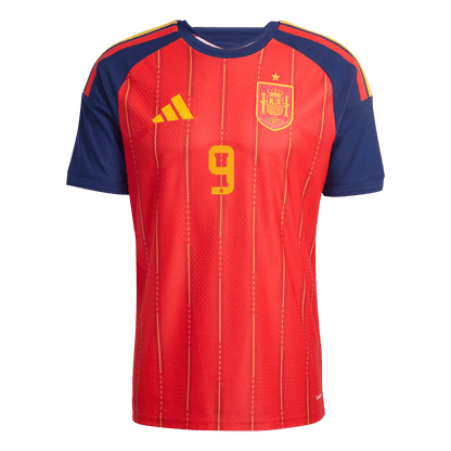 Spain World Cup 2026 Koti Pelipaita (Player Version) Miesten GAVI	 #9 - kuva 2