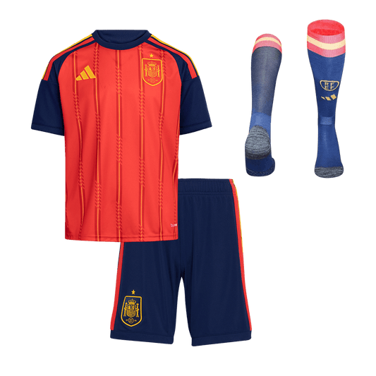 Spain World Cup 2026 Koti Lasten t?ydellinen peliasu