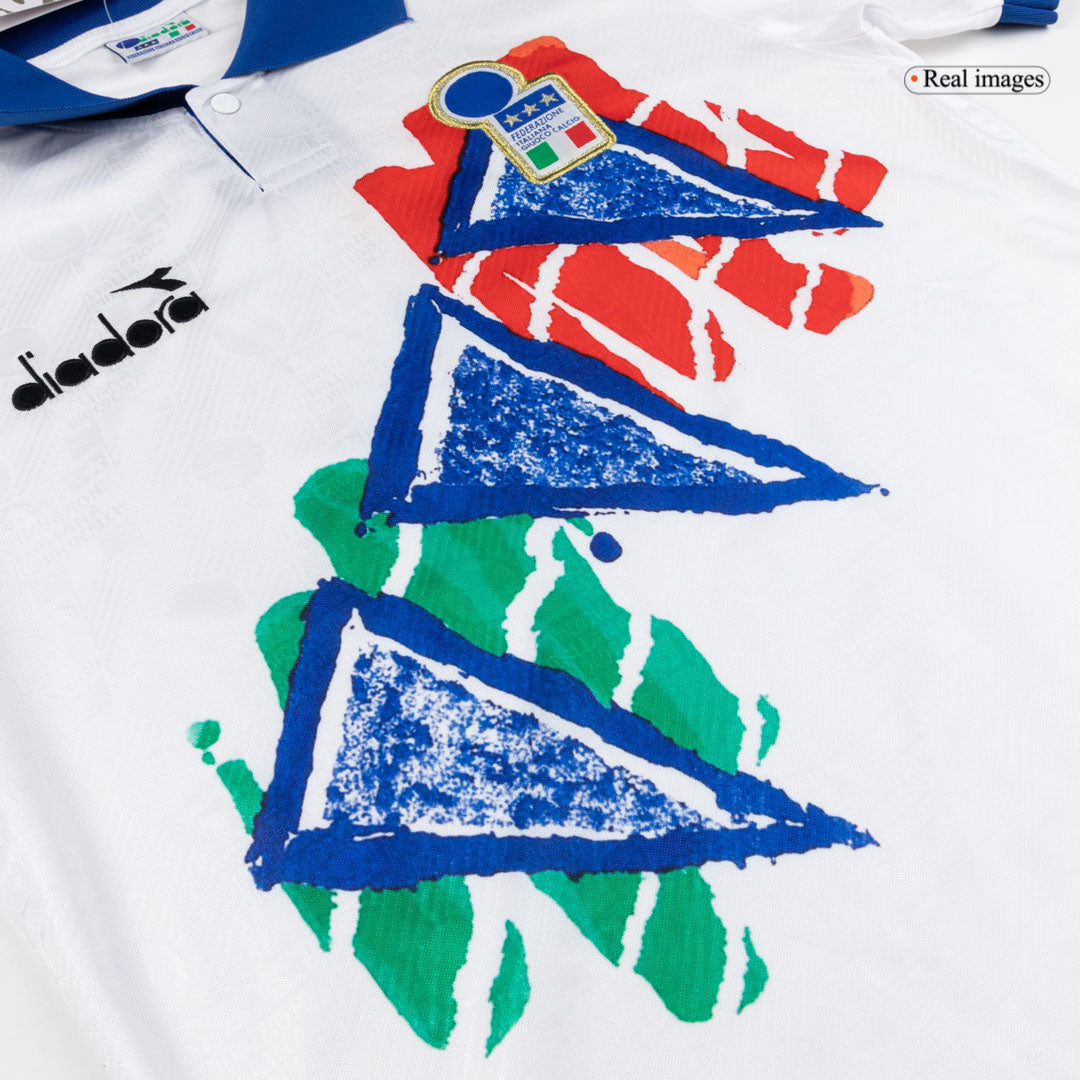 Italy 1994 Ottelua edelt?v? Retro -pelipaita Miesten - kuva 3