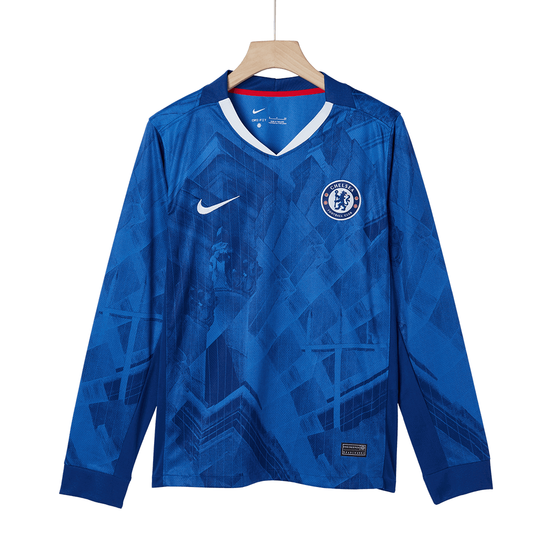 Chelsea 2025/26 Koti Pitk?hihainen pelipaita Miesten - kuva 9