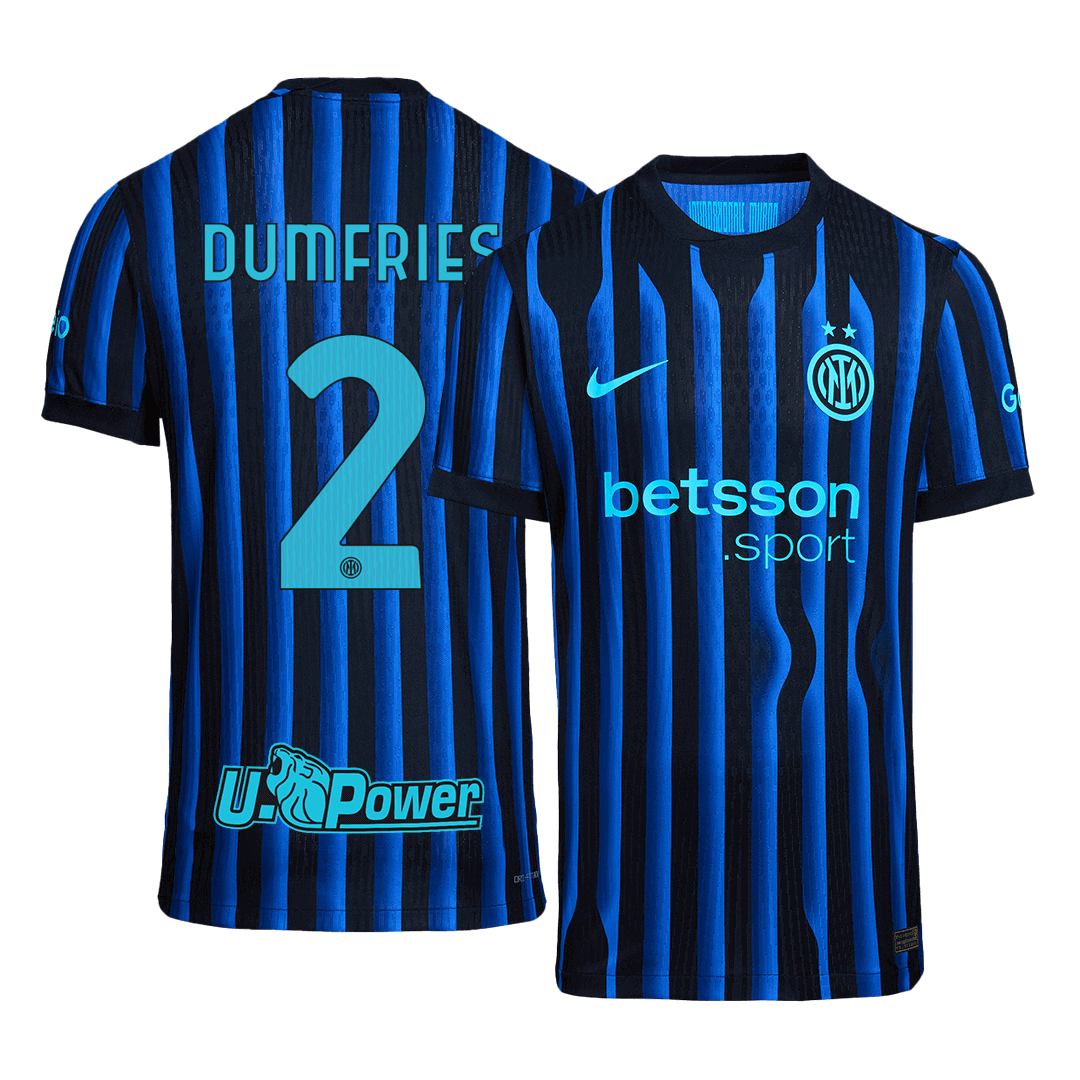 Inter Milan 2025/26 Koti Pelipaita (Player Version) Miesten DUMFRIES #2