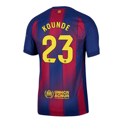 Barcelona 2025/26 Koti Pelipaita (Player Version) Miesten KOUNDE #23 - kuva 14