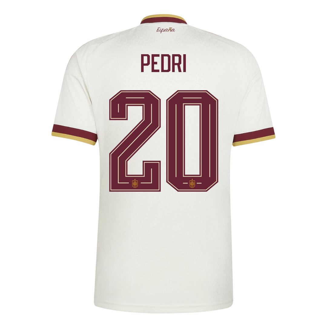 Spain World Cup 2026 Vieras Pelipaita Miesten PEDRI #20 - kuva 3