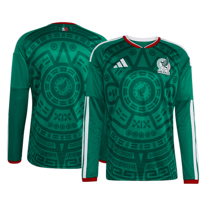 Mexico World Cup 2026 Koti Pitk?hihainen pelipaita Miesten - kuva 8