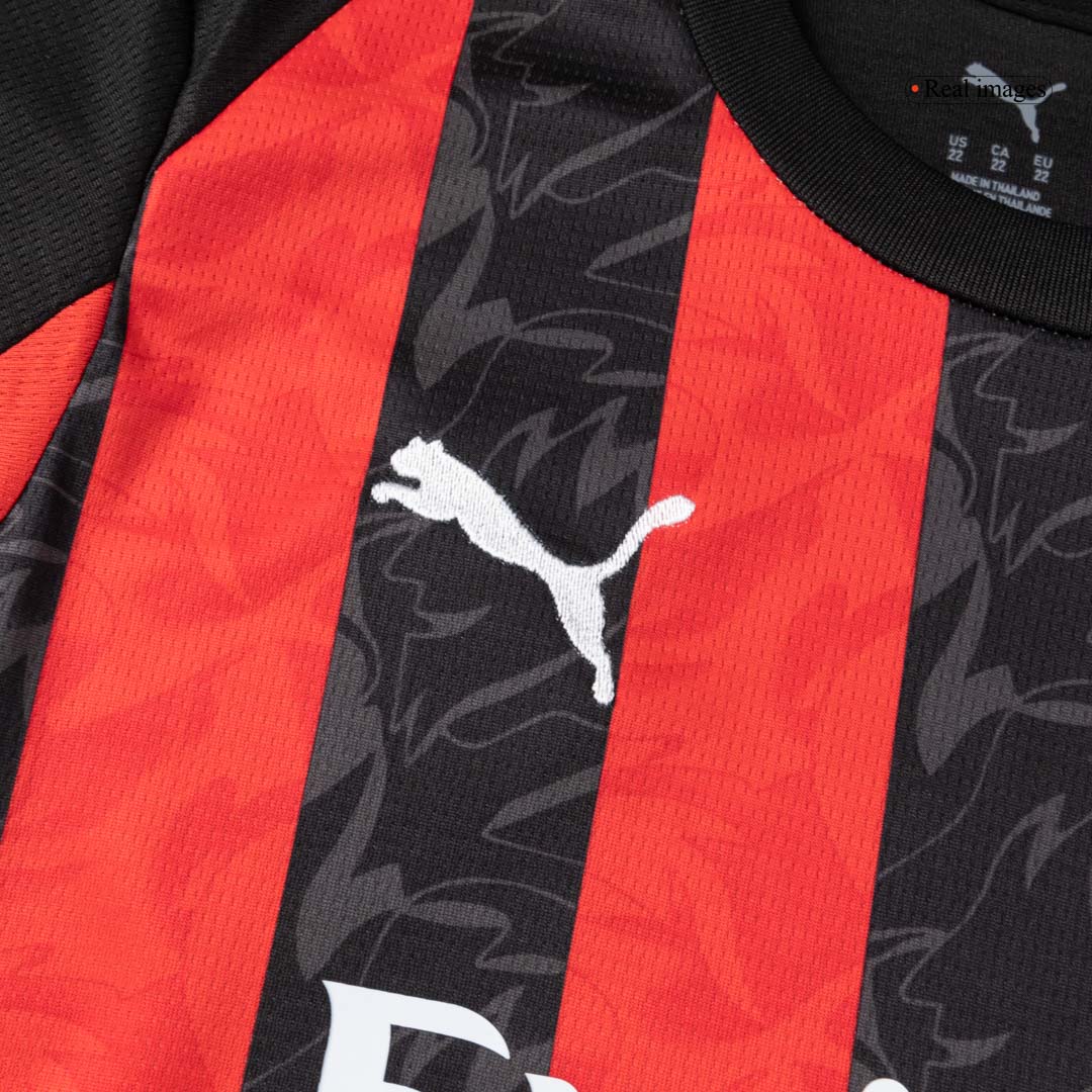 AC Milan 2025/26 Koti Pelipaitasetti Lasten - kuva 8
