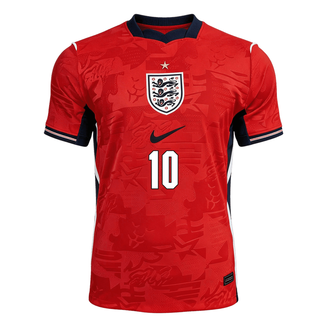 England World Cup 2026 Vieras Pelipaita Miesten BELLINGHAM #10 - kuva 7