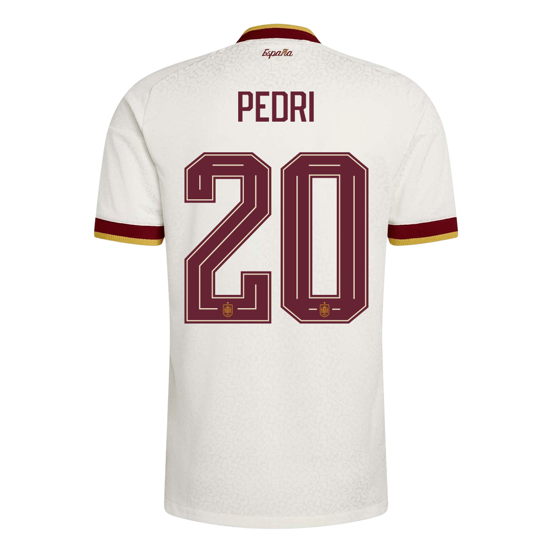 Spain World Cup 2026 Vieras Pelipaita (Player Version) Miesten PEDRI #20 - kuva 10