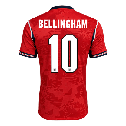 England World Cup 2026 Vieras Pelipaita (Player Version) Miesten BELLINGHAM #10 - kuva 9