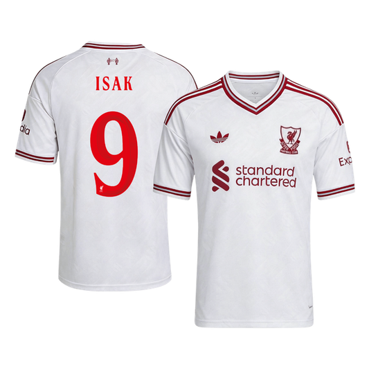 Liverpool vieraspelipaita 2026/27 UCL – Isak #9