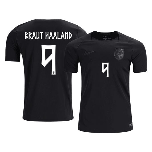 Norway World Cup 2026 Vieras Pelipaita Miesten BRAUT HAALAND #9