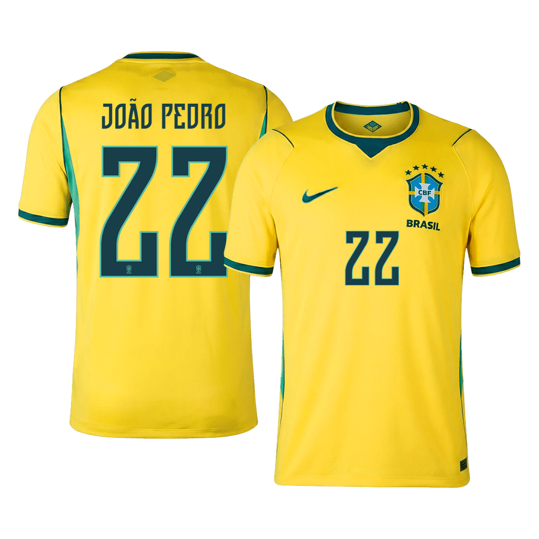 Brazil World Cup 2026 Koti Pelipaita Miesten JO?O PEDRO #22