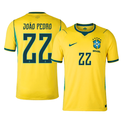 Brazil World Cup 2026 Koti Pelipaita Miesten JO?O PEDRO #22