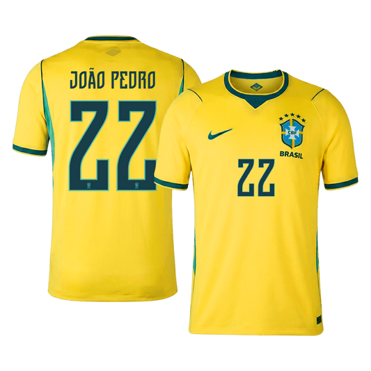 Brazil World Cup 2026 Koti Pelipaita Miesten JO?O PEDRO #22