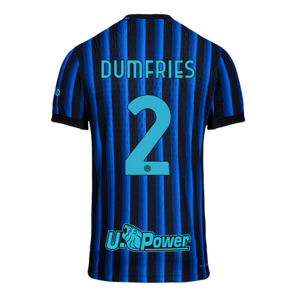 Inter Milan 2025/26 Koti Pelipaita (Player Version) Miesten DUMFRIES #2 - kuva 13