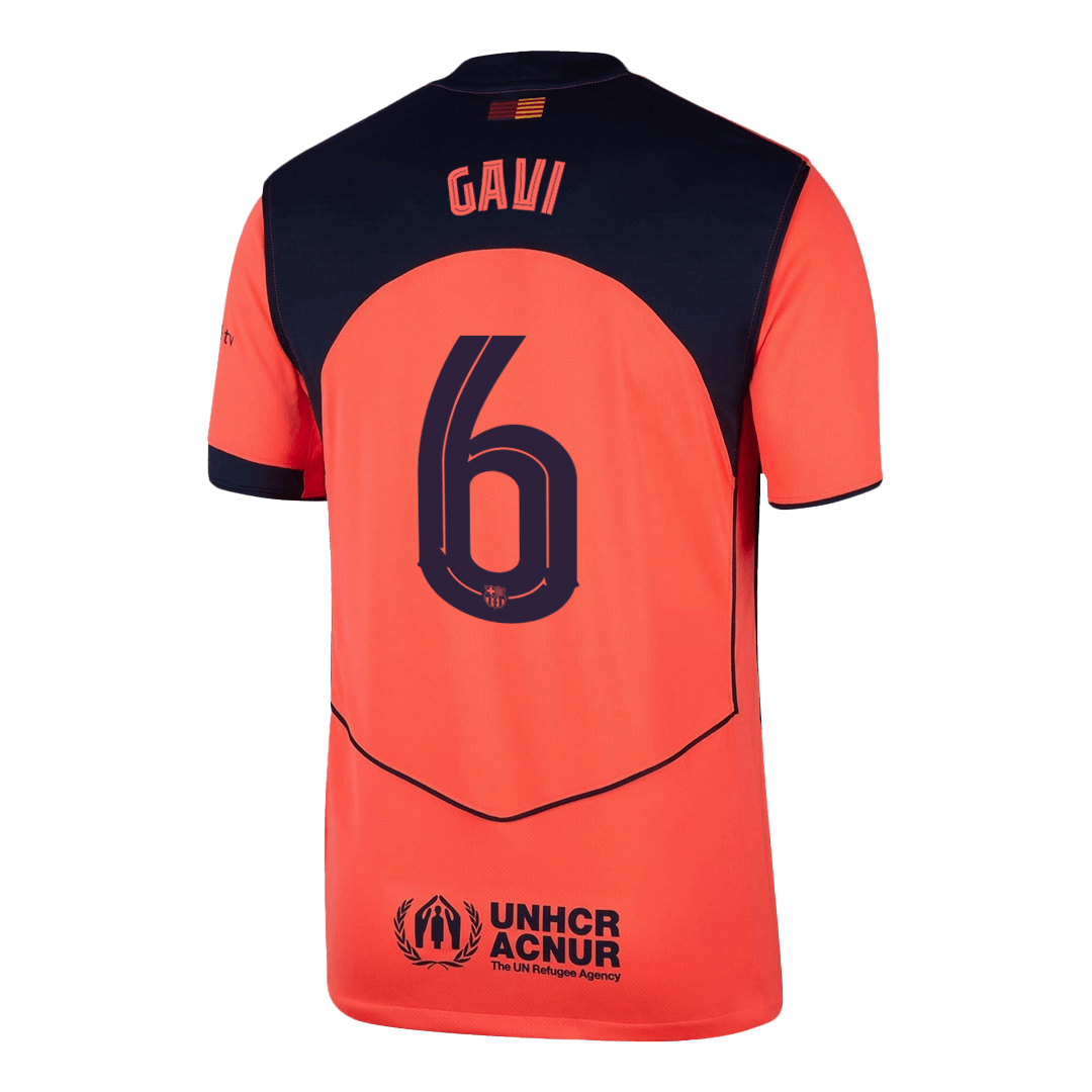 Barcelona 2025/26 UCL Kolmas Pelipaita Miesten GAVI #6 - kuva 11