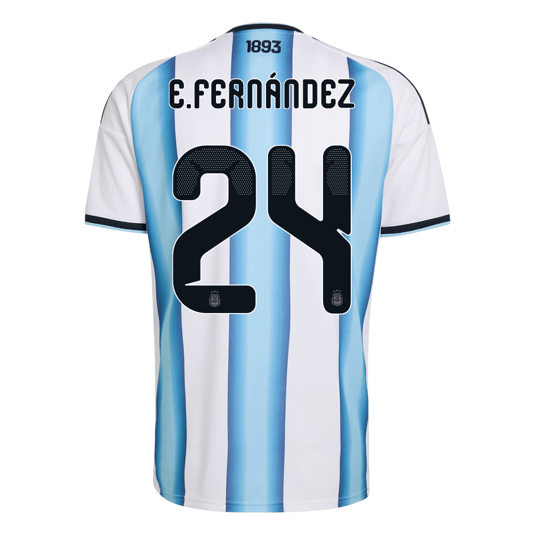 Argentina World Cup 2026 Koti Pelipaita Miesten E. FERNANDEZ #24 [PREMIUM] - kuva 10