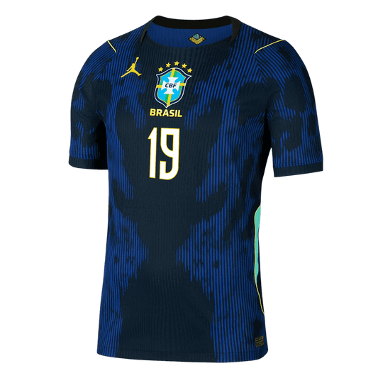 Brazil World Cup 2026 Vieras Pelipaita (Player Version) Miesten ENDRICK #19 - kuva 2