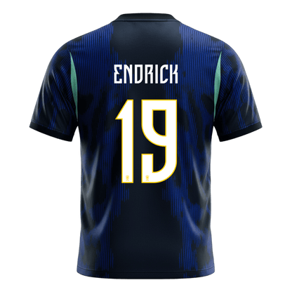 Brazil World Cup 2026 Vieras Pelipaita Miesten ENDRICK #19 - kuva 9
