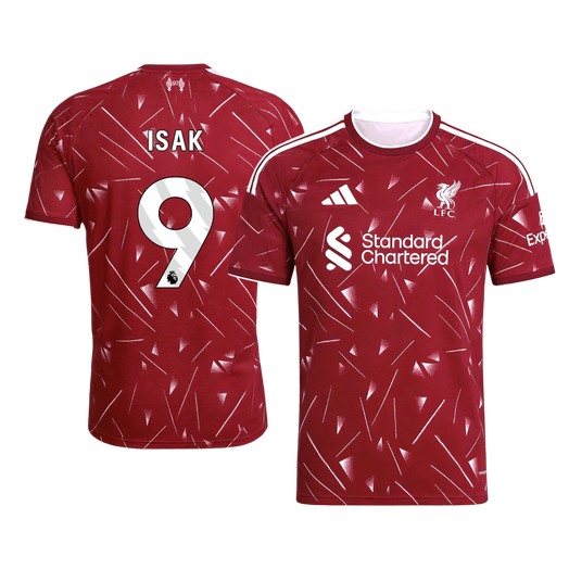 Liverpool kotipelipaita 2026/27 – Isak #9