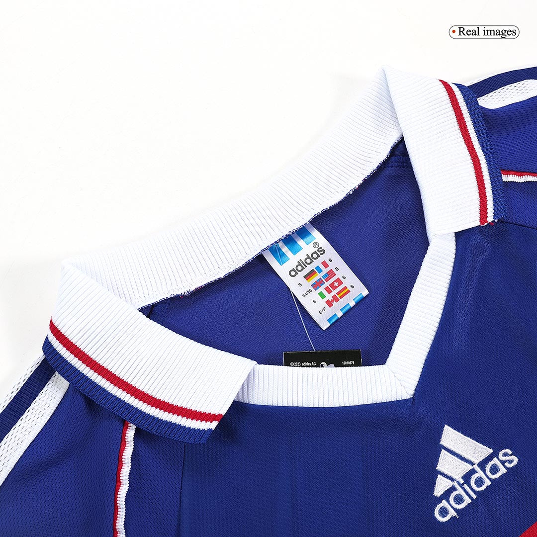 France World Cup 1998 Koti Retro -pelipaita Miesten HENRY #12 - kuva 7