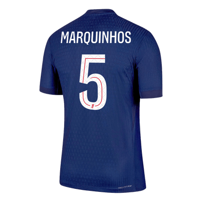PSG 2025/26 Koti Pelipaita (Player Version) Miesten MARQUINHOS #5 - kuva 9