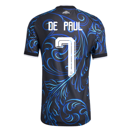 Argentina World Cup 2026 Vieras Pelipaita (Player Version) Miesten DE PAUL #7 - kuva 9