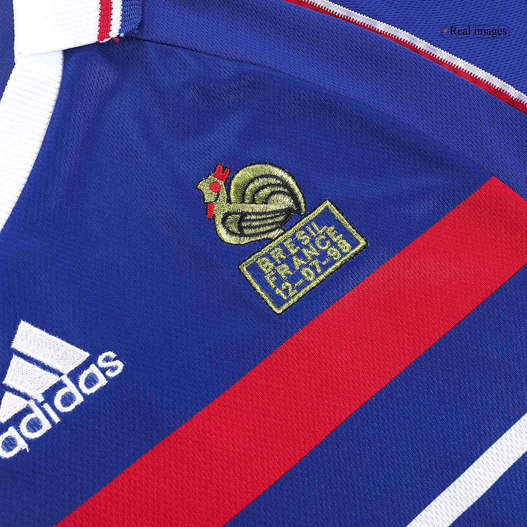 France World Cup 1998 Koti Retro -pelipaita Miesten HENRY #12 - kuva 5
