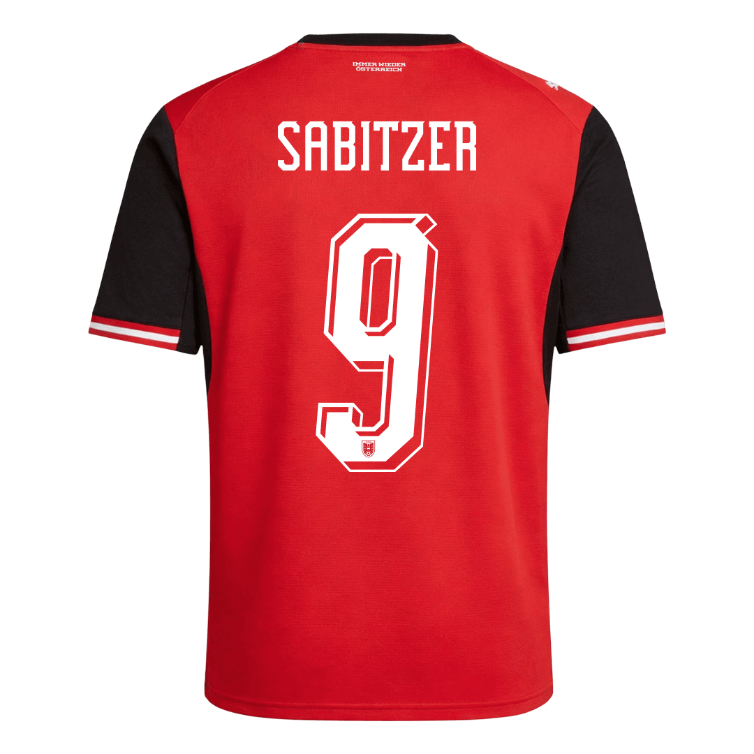 Austria World Cup 2026 Koti Pelipaita Miesten SABITZER #9 - kuva 9