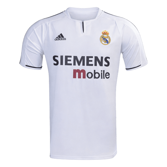 Real Madrid 2003/04 Koti Retro -pelipaita Miesten