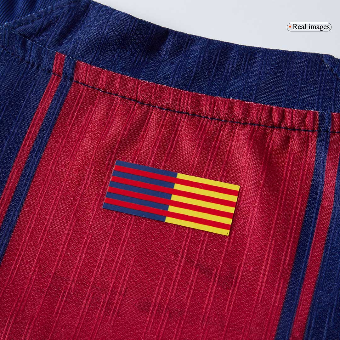 Barcelona 2025/26 Koti Pelipaita (Player Version) Miesten LAMINE YAMAL #10 - kuva 3