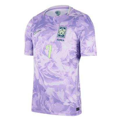 South Korea World Cup 2026 Vieras Pelipaita Miesten HEUNGMIN #7 - kuva 8