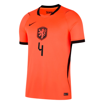 Netherlands World Cup 2026 Koti Pelipaita Miesten VIRGIL #4 - kuva 8