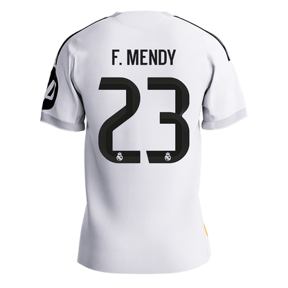 Real Madrid 2025/26 Koti Pelipaita (Player Version) Miesten F.MENDY #23 [PREMIUM] - kuva 9
