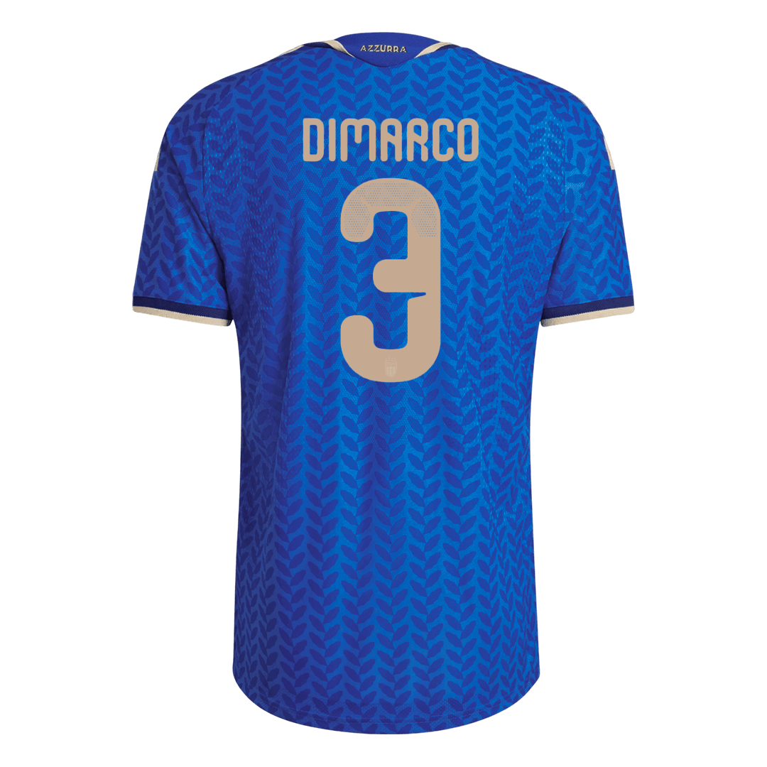 Italy World Cup 2026 Koti Pelipaita (Player Version) Miesten DIMARCO #3 - kuva 9