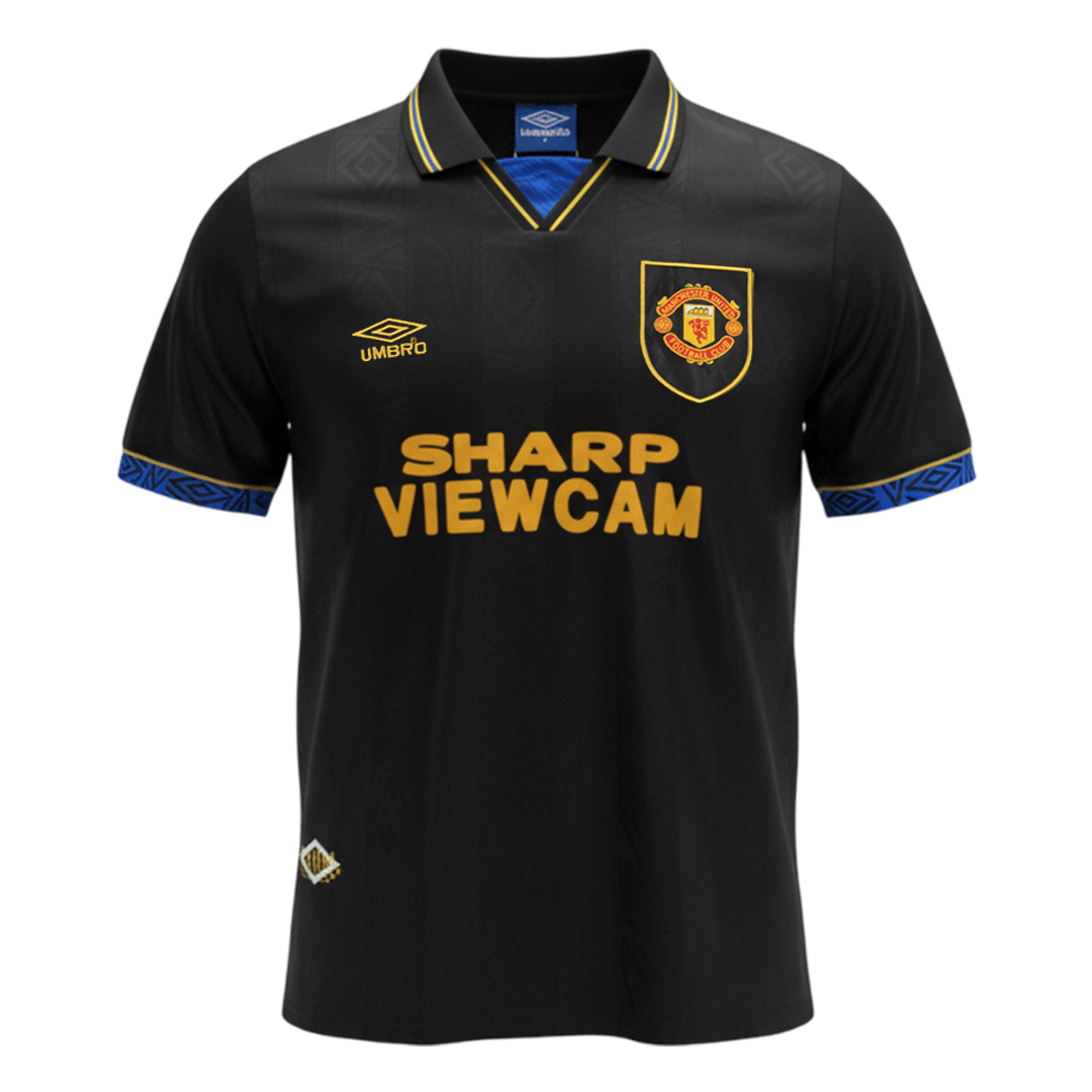 Manchester United 1993/94 Vieras Retro -pelipaita Miesten