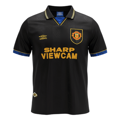 Manchester United 1993/94 Vieras Retro -pelipaita Miesten