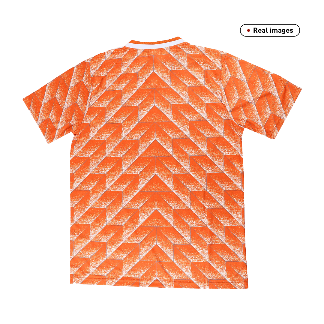 Netherlands 1988 Koti Retro -pelipaita Miesten - kuva 3