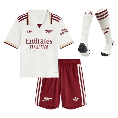 Arsenal 2025/26 Kolmas Lasten t?ydellinen peliasu
