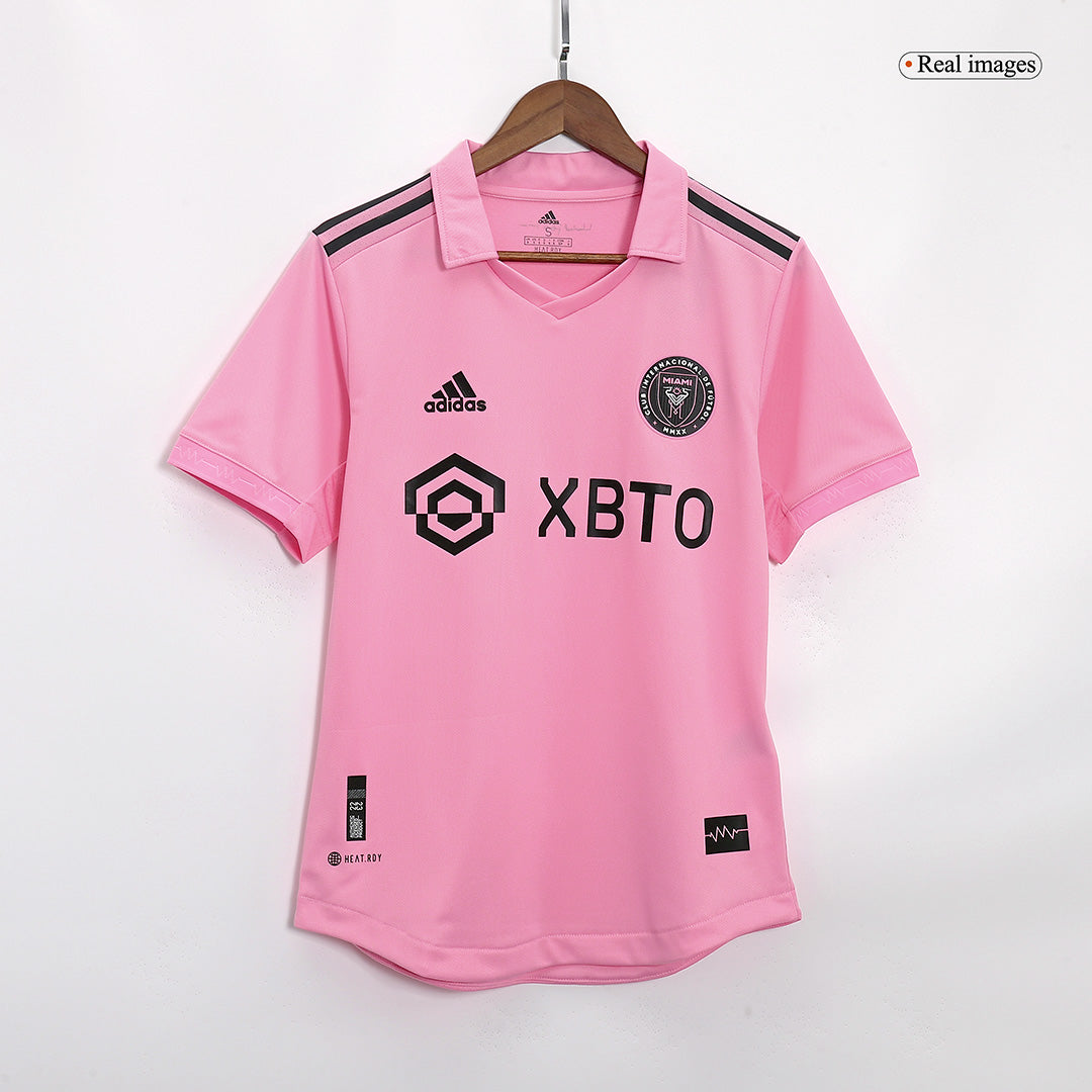 Inter Miami CF 2022 Koti Pelipaita (Player Version) Miesten MESSI #10 - kuva 12