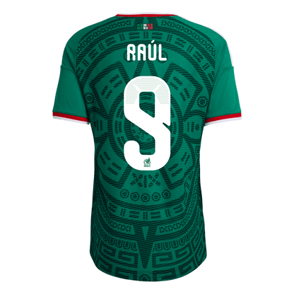 Mexico World Cup 2026 Koti Pelipaita (Player Version) Miesten Raúl #9 - kuva 9