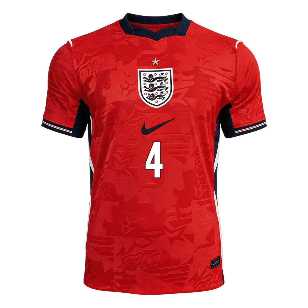 England World Cup 2026 Vieras Pelipaita (Player Version) Miesten RICE #4 - kuva 8