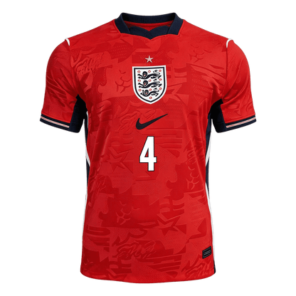 England World Cup 2026 Vieras Pelipaita (Player Version) Miesten RICE #4 - kuva 8