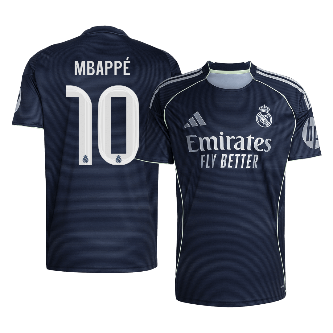 Real Madrid 2025/26 Vieras Pelipaita Miesten MBAPPé #10 [PREMIUM]