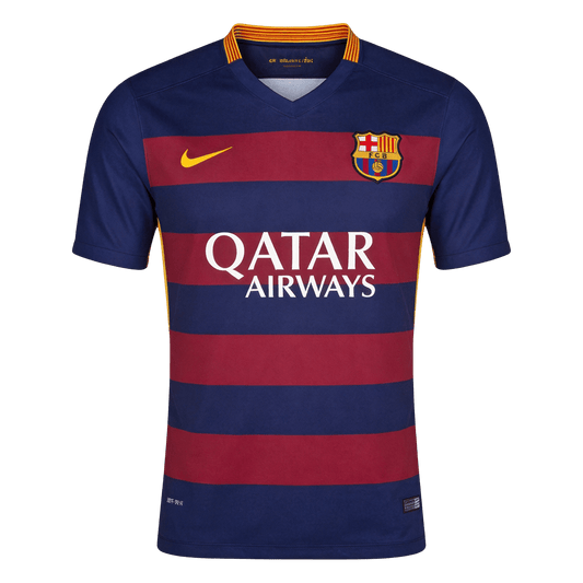 Barcelona 2015/16 Koti Retro -pelipaita Miesten