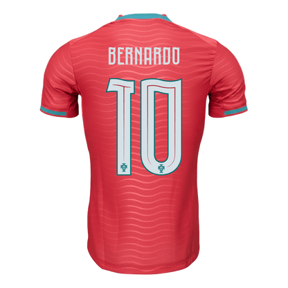 Portugal World Cup 2026 Koti Pelipaita (Player Version) Miesten BERNARDO #10 - kuva 8