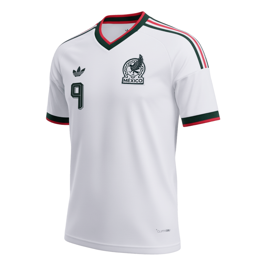 Mexico World Cup 2026 Vieras Pelipaita Miesten RAúL #9 - kuva 8