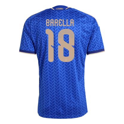 Italy World Cup 2026 Koti Pelipaita Miesten BARELLA #18 [PREMIUM] - kuva 8