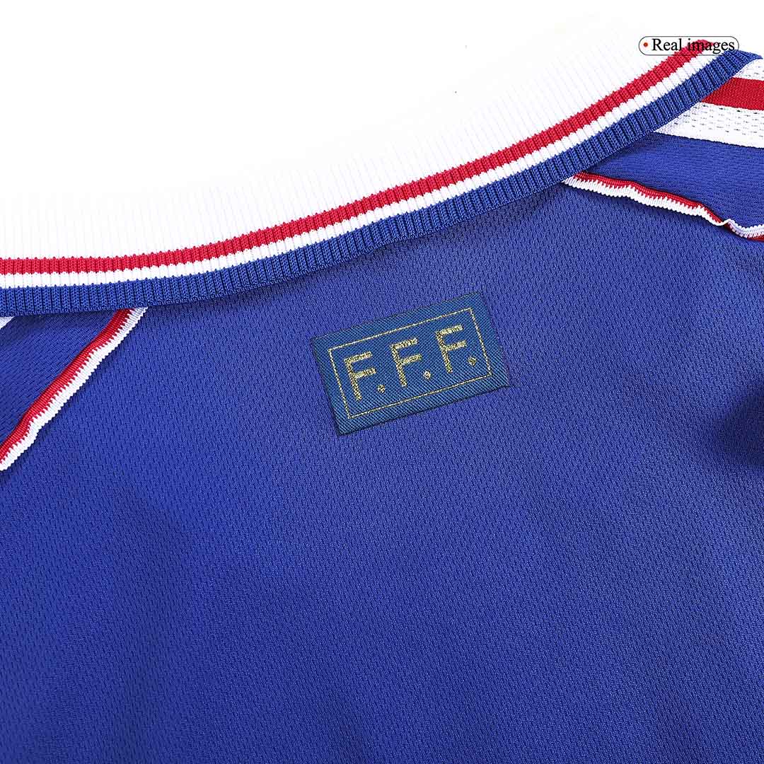 France World Cup 1998 Koti Retro -pelipaita Miesten - kuva 3