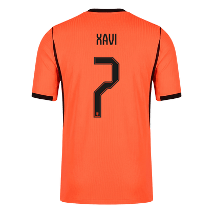 Netherlands World Cup 2026 Koti Pelipaita (Player Version) Miesten XAVI #7 - kuva 10
